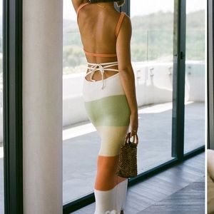 Sabo Skirt London Knit Dress - Earth